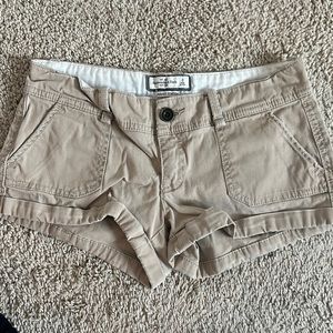 Abercombie perfect stretch size 0 shorts